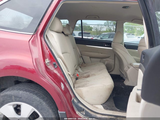 45001135 :رقم المزاد ، 4S4BRCCC2B3412052 vin ، 2011 Subaru Outback 2.5i Premium مزاد بيع