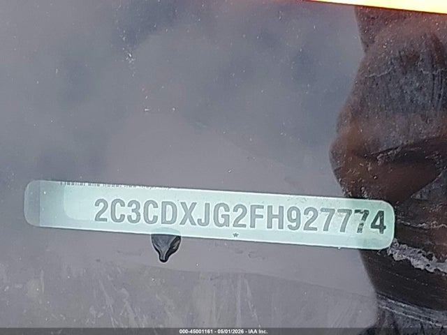 2C3CDXJG2FH927774 Dodge Charger Sxt