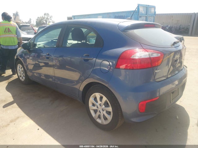45001184 :رقم المزاد ، KNADM5A38G6699507 vin ، 2016 Kia Rio Lx مزاد بيع