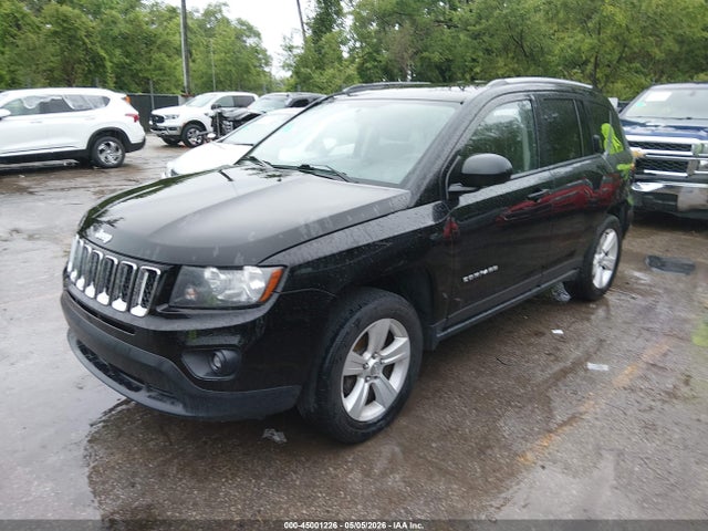 2016 Jeep Compass Sport მანქანა იყიდება აუქციონზე, vin: 1C4NJDBB0GD657442, აუქციონის ნომერი: 45001226