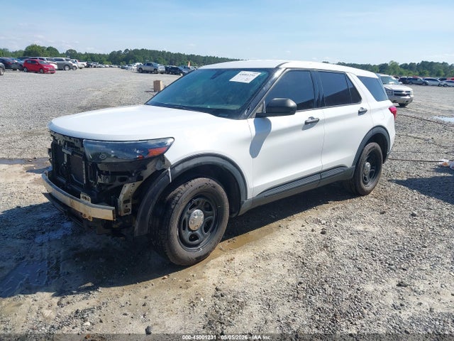 45001231 :رقم المزاد ، 1FM5K8AB3MGA19522 vin ، 2021 Ford Police Interceptor Utility مزاد بيع