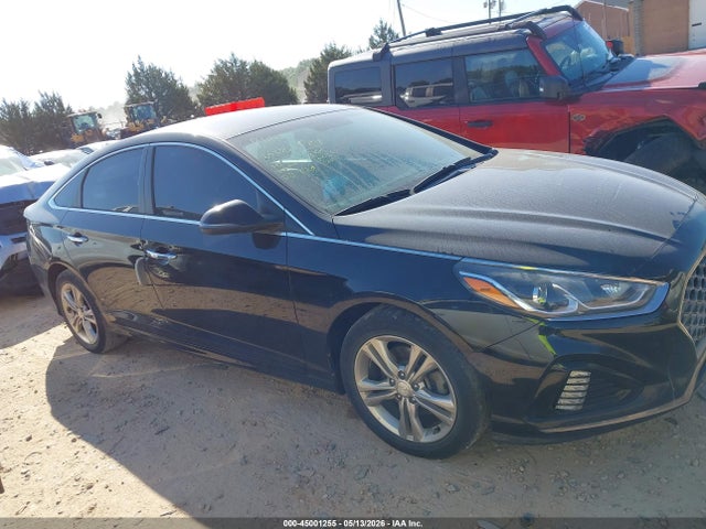 2018 Hyundai Sonata Sel+ მანქანა იყიდება აუქციონზე, vin: 5NPE34AF0JH711306, აუქციონის ნომერი: 45001255