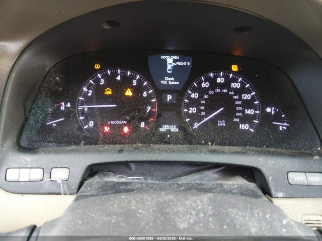 45001298 :رقم المزاد ، JTHBL46F485070861 vin ، 2008 Lexus Ls 460 مزاد بيع