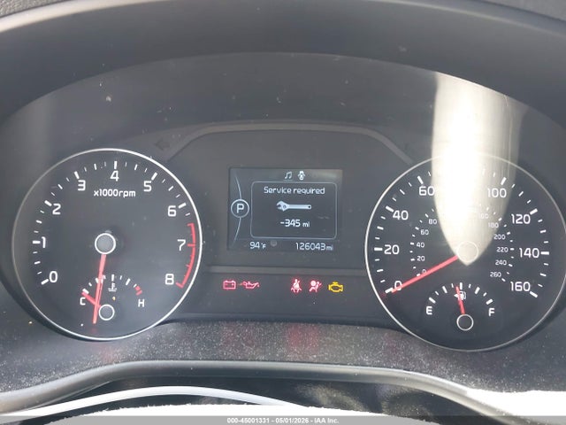 2017 Kia Sportage Lx მანქანა იყიდება აუქციონზე, vin: KNDPM3AC0H7063440, აუქციონის ნომერი: 45001331