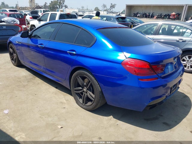 Продажа на аукционе авто 2015 Bmw 650i Gran Coupe, vin: WBA6B2C56FGB99241, номер лота: 45001339