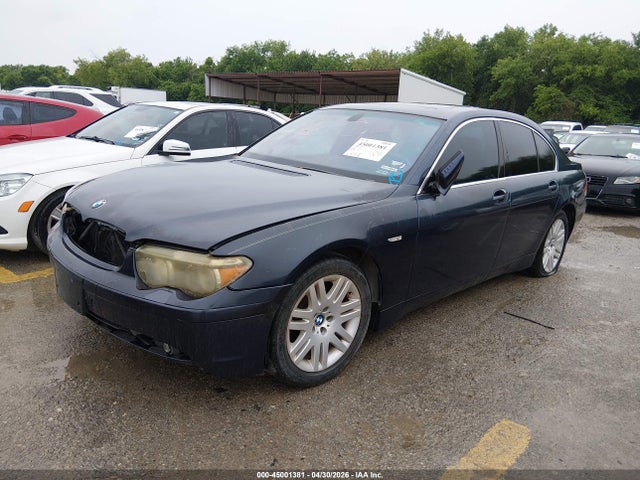 Продажа на аукционе авто 2003 Bmw 745i, vin: WBAGL63413DP64277, номер лота: 45001381