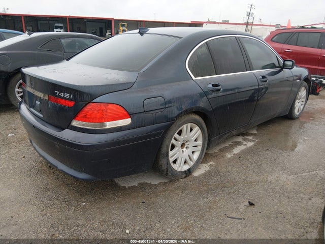 Продажа на аукционе авто 2003 Bmw 745i, vin: WBAGL63413DP64277, номер лота: 45001381