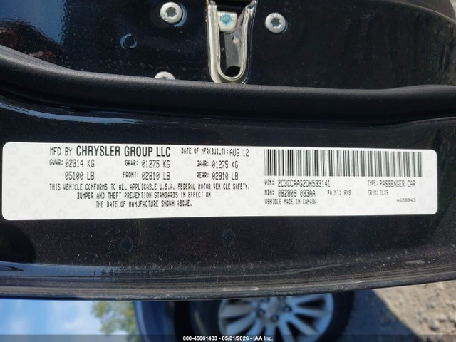 Aukcja sprzedaży 2013 Chrysler 300 Motown, vin: 2C3CCAAG2DH533141, numer aukcji: 45001403