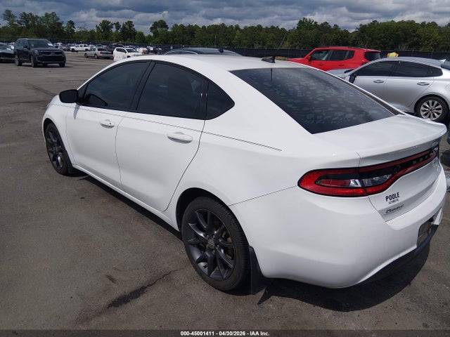 45001411 :رقم المزاد ، 1C3CDFAA6GD555697 vin ، 2016 Dodge Dart Se مزاد بيع