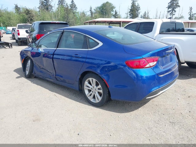 Продажа на аукционе авто 2016 Chrysler 200 Limited, vin: 1C3CCCAB7GN108834, номер лота: 45001413