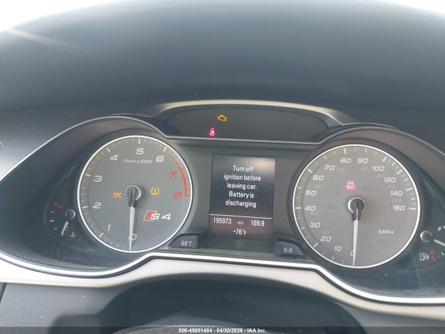 45001484 :رقم المزاد ، WAUDGAFL7EA024685 vin ، 2014 Audi S4 3.0t Premium Plus مزاد بيع