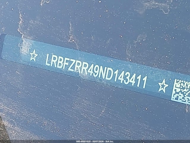 Продаж на аукціоні авто 2022 Buick Envision Fwd Avenir, vin: LRBFZRR49ND143411, номер лоту: 45001525