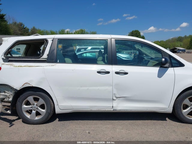 45001573 :رقم المزاد ، 5TDZK3DC7DS352518 vin ، 2013 Toyota Sienna L V6 7 Passenger مزاد بيع