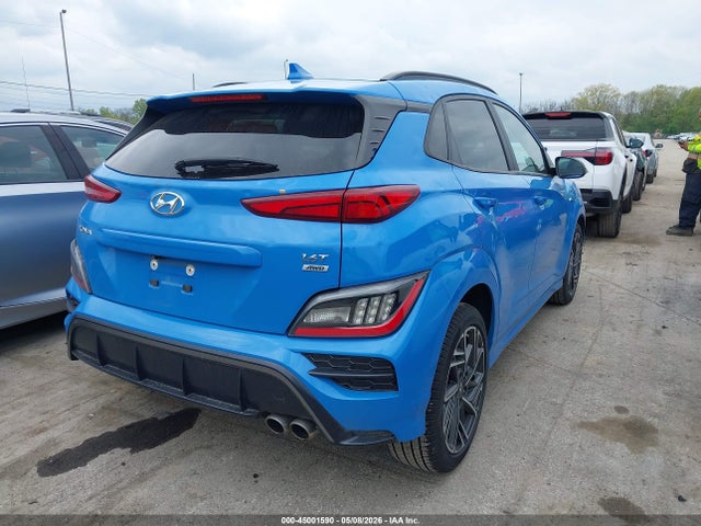 Продаж на аукціоні авто 2022 Hyundai Kona N Line, vin: KM8K3CA3XNU797038, номер лоту: 45001590