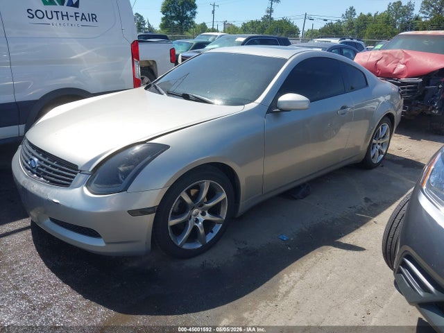 2003 Infiniti G35 Base W/leather მანქანა იყიდება აუქციონზე, vin: JNKCV54E43M215488, აუქციონის ნომერი: 45001592