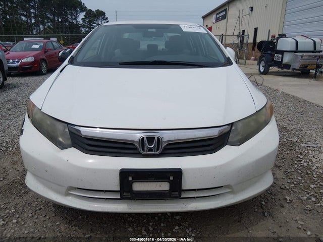 Продажа на аукционе авто 2012 Honda Civic Lx, vin: 19XFB2F59CE061071, номер лота: 45001616