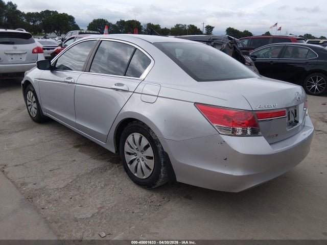 2012 Honda Accord 2.4 Lx მანქანა იყიდება აუქციონზე, vin: 1HGCP2F36CA212360, აუქციონის ნომერი: 45001633