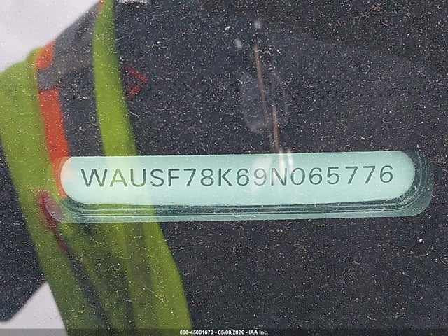 Aukcja sprzedaży 2009 Audi A4 2.0t Premium, vin: WAUSF78K69N065776, numer aukcji: 45001679