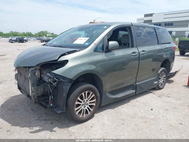 45001725 :رقم المزاد ، 5TDYZ3DC6LS034296 vin ، 2020 Toyota Sienna Xle مزاد بيع