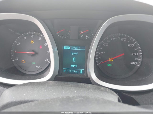 Aukcja sprzedaży 2014 Chevrolet Equinox 1lt, vin: 2GNFLFEK3E6305187, numer aukcji: 45001738