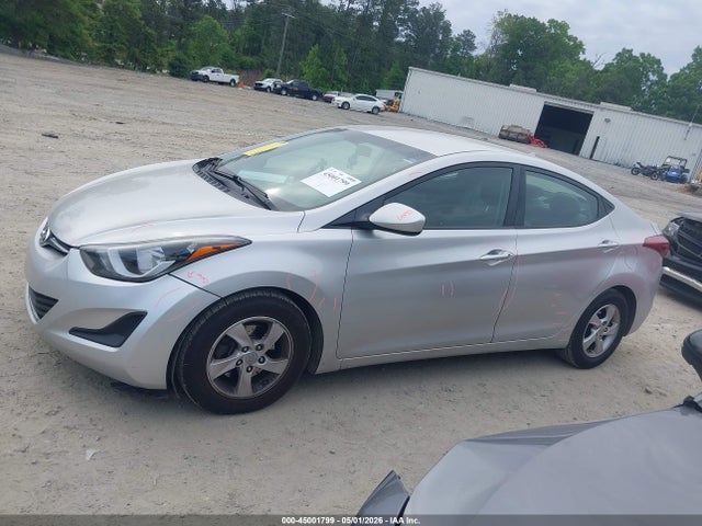2015 Hyundai Elantra Se მანქანა იყიდება აუქციონზე, vin: 5NPDH4AE9FH605531, აუქციონის ნომერი: 45001799