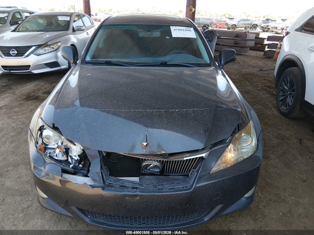 45001808 :رقم المزاد ، JTHBK262885054327 vin ، 2008 Lexus Is 250 مزاد بيع