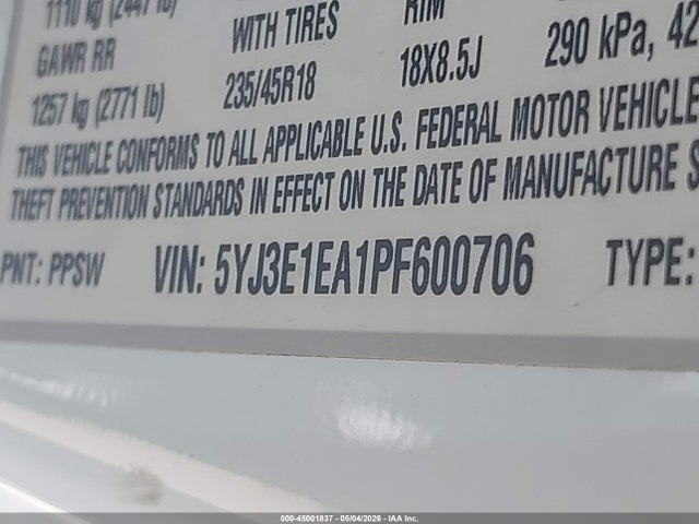 Tesla Model 3 Rear-wheel Drive 2023 5YJ3E1EA1PF600706 Image 9