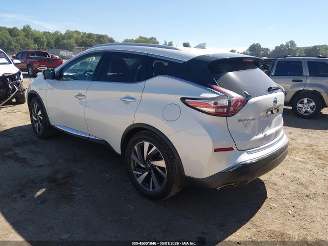 Продаж на аукціоні авто 2018 Nissan Murano Platinum, vin: 5N1AZ2MG9JN176235, номер лоту: 45001846