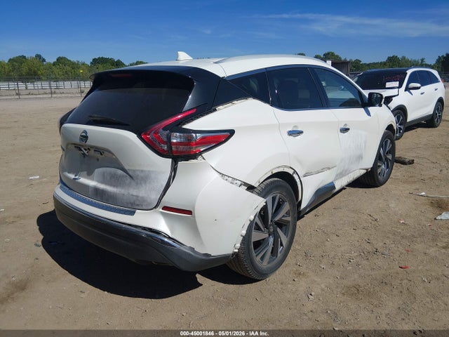 Продаж на аукціоні авто 2018 Nissan Murano Platinum, vin: 5N1AZ2MG9JN176235, номер лоту: 45001846