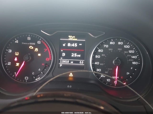 45001865 :رقم المزاد ، WAUEFGFF2F1018122 vin ، 2015 Audi A3 2.0t Premium مزاد بيع