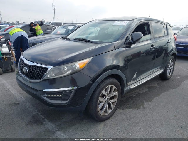 2015 Kia Sportage Lx მანქანა იყიდება აუქციონზე, vin: KNDPB3AC2F7776973, აუქციონის ნომერი: 45001980