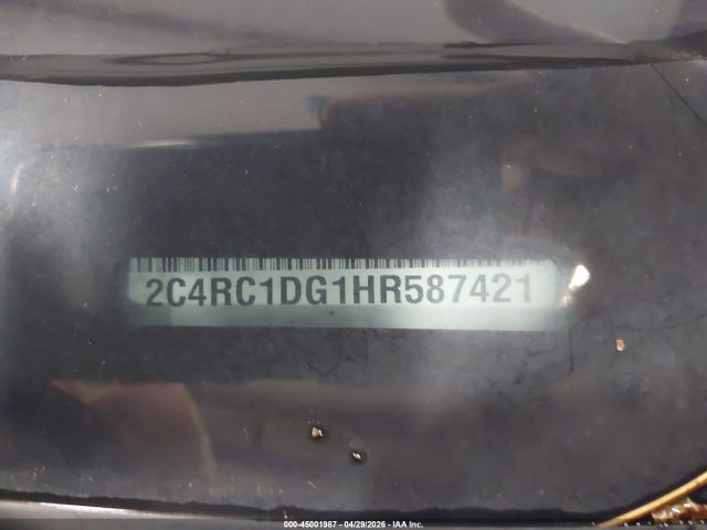 Продаж на аукціоні авто 2017 Chrysler Pacifica Touring, vin: 2C4RC1DG1HR587421, номер лоту: 45001987