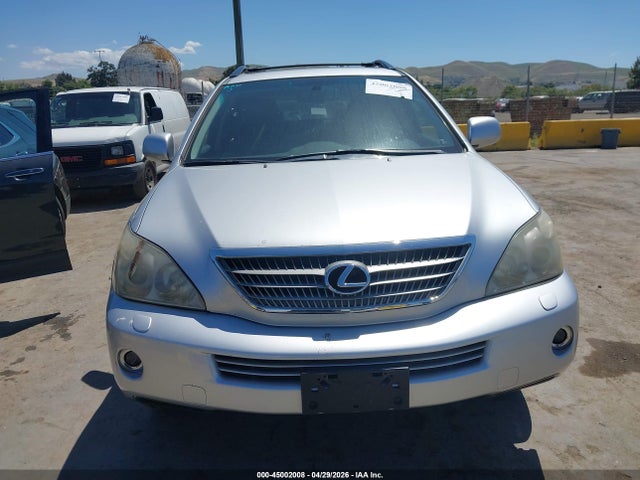 45002008 :رقم المزاد ، JTJGW31U482009054 vin ، 2008 Lexus Rx 400h مزاد بيع
