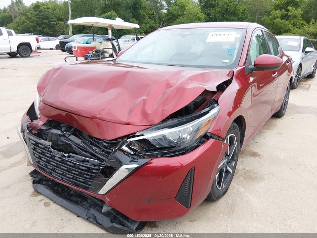 2025 Nissan Sentra Sv მანქანა იყიდება აუქციონზე, vin: 3N1AB8CV6SY209470, აუქციონის ნომერი: 45002035