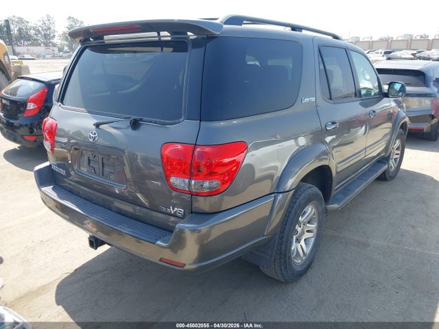 45002055 :رقم المزاد ، 5TDZT38A75S262180 vin ، 2005 Toyota Sequoia Limited V8 مزاد بيع