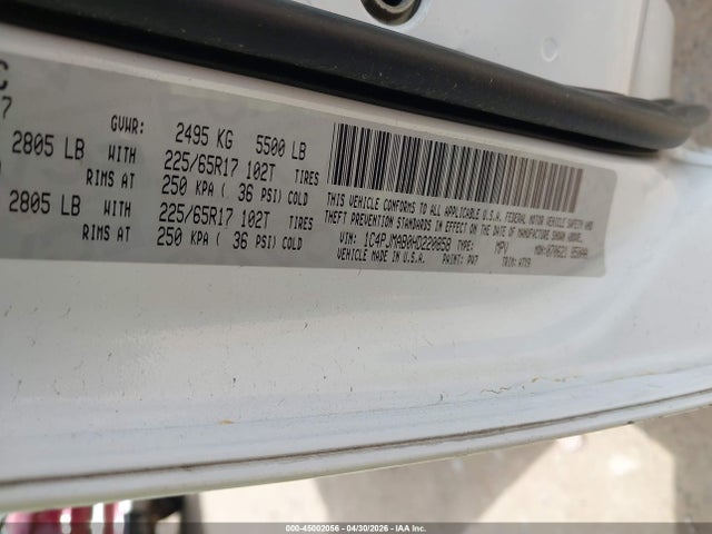 Продажа на аукционе авто 2017 Jeep Cherokee Sport, vin: 1C4PJMAB0HD220858, номер лота: 45002056