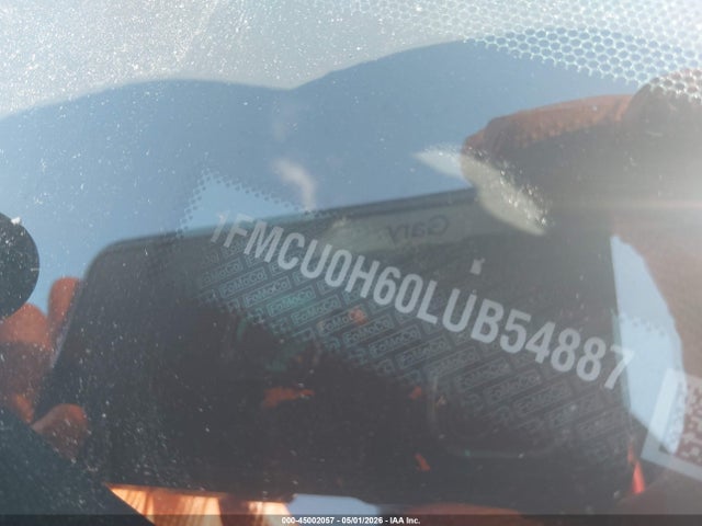 1FMCU0H60LUB54887 Ford ESCAPE SEL