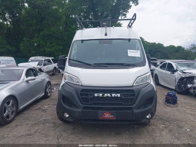 Aukcja sprzedaży 2023 Ram Promaster 2500 High Roof 159 Wb, vin: 3C6LRVDG8PE562261, numer aukcji: 45002063