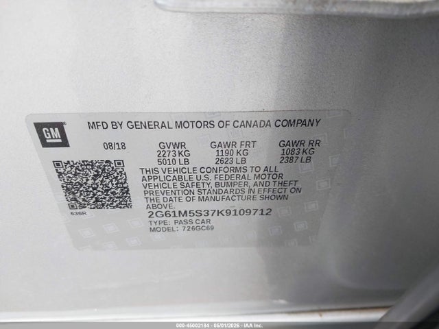 Продажа на аукционе авто 2019 Cadillac Xts Luxury, vin: 2G61M5S37K9109712, номер лота: 45002184
