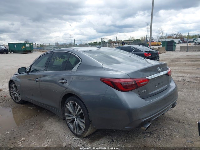 45002188 :رقم المزاد ، JN1EV7AR3KM550532 vin ، 2019 Infiniti Q50 3.0t Sport مزاد بيع