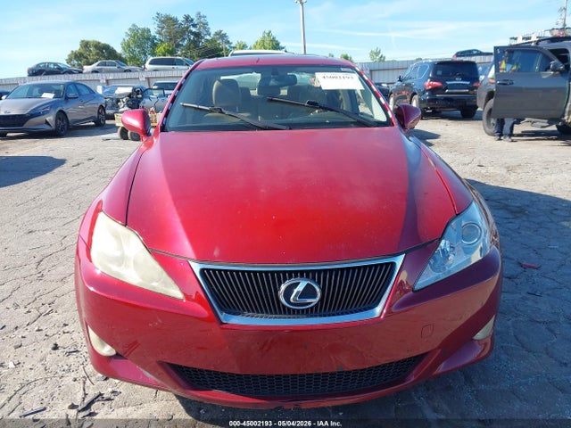 Aukcja sprzedaży 2008 Lexus Is 250, vin: JTHBK262382075507, numer aukcji: 45002193
