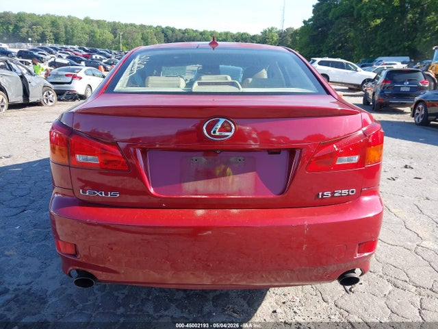 Aukcja sprzedaży 2008 Lexus Is 250, vin: JTHBK262382075507, numer aukcji: 45002193
