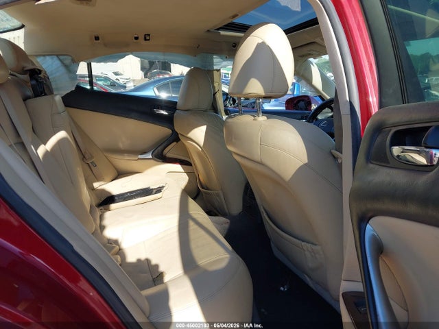 Aukcja sprzedaży 2008 Lexus Is 250, vin: JTHBK262382075507, numer aukcji: 45002193