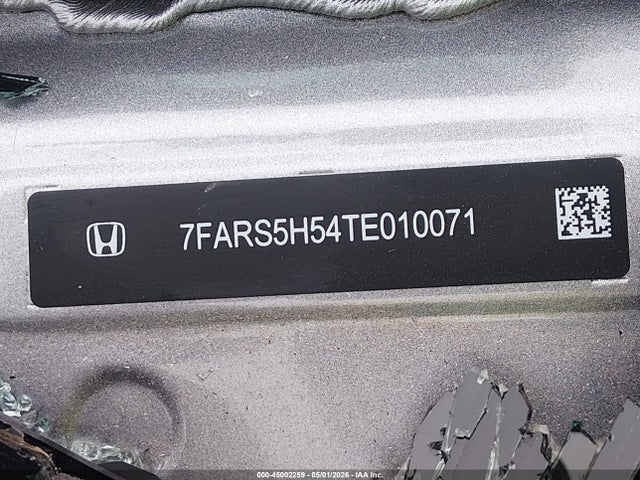 Продаж на аукціоні авто 2026 Honda Cr-v Hybrid 2wd Sport, vin: 7FARS5H54TE010071, номер лоту: 45002259