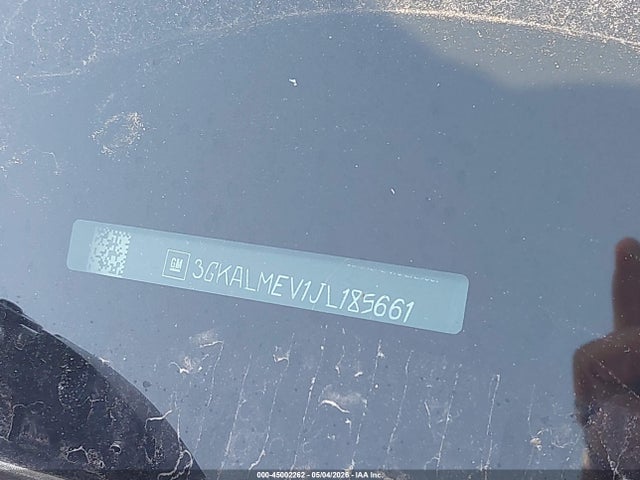 3GKALMEV1JL185661 GMC Terrain Sle