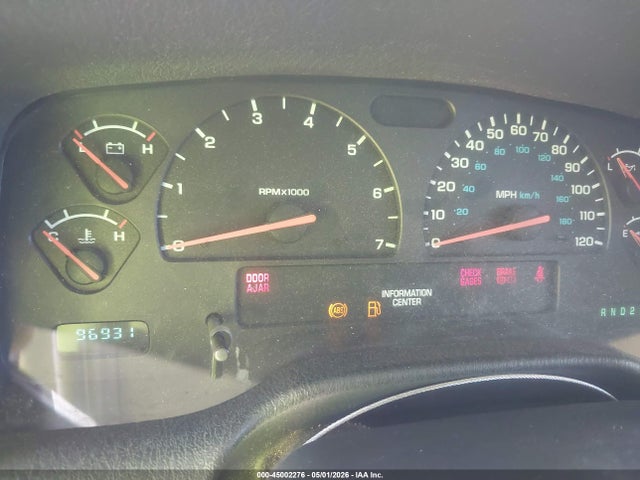 Продаж на аукціоні авто 2002 Dodge Durango Sport, vin: 1B4HR38N52F135398, номер лоту: 45002276
