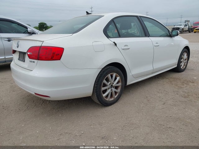 2012 Volkswagen Jetta 2.5l Se მანქანა იყიდება აუქციონზე, vin: 3VWDX7AJ1CM385970, აუქციონის ნომერი: 45002356