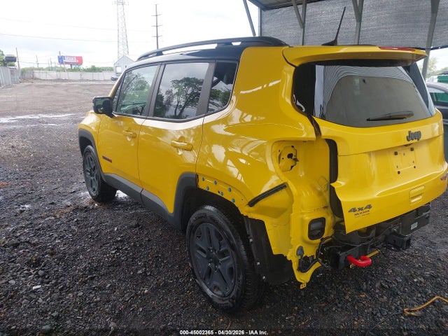 45002365 :رقم المزاد ، ZACCJBCB3JPG92981 vin ، 2018 Jeep Renegade Trailhawk 4x4 مزاد بيع
