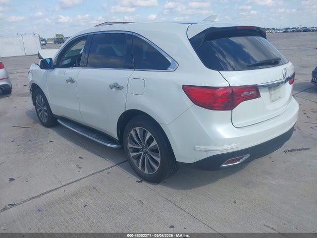 Acura Mdx Technology Acurawatch Plus Packages/technology Package 2016 5FRYD3H44GB021816 Image 3