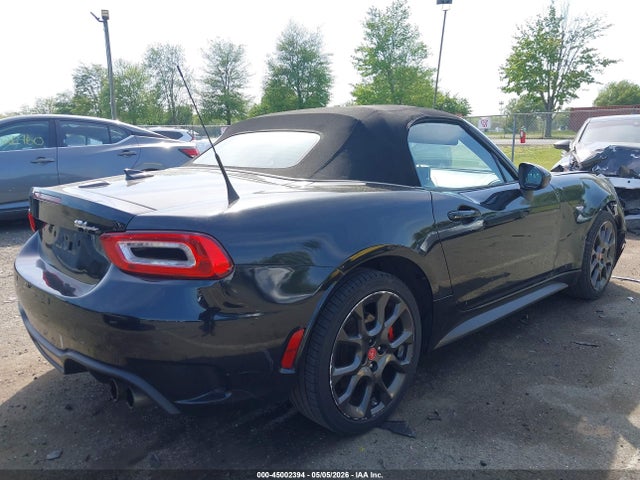 2018 Fiat 124 Spider Abarth მანქანა იყიდება აუქციონზე, vin: JC1NFAEK5J0137227, აუქციონის ნომერი: 45002394